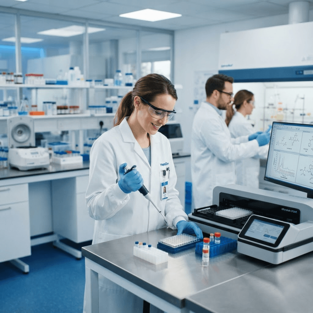Dermatology research laboratory