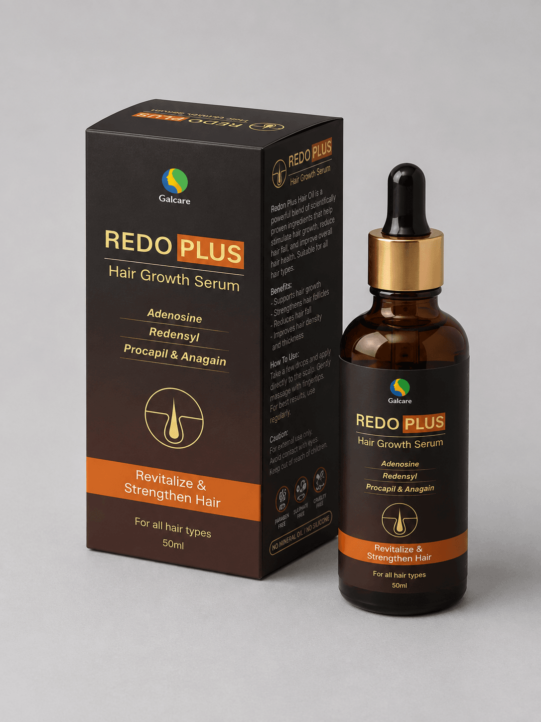 REDO PLUS HAIR SERUM 60ML